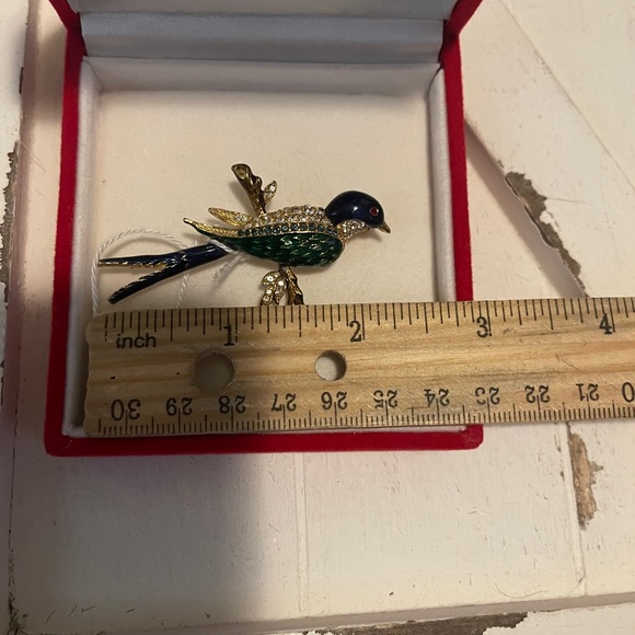 Vintage Sphinx Boucher Bird in Branch Brooch - Picture 6 of 7